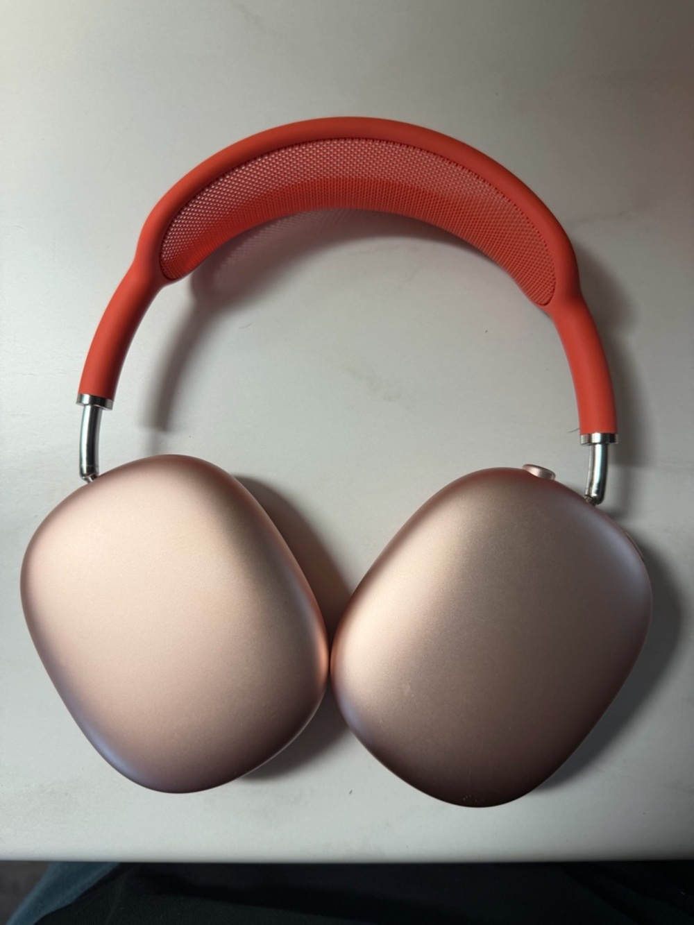 Apple AirPod Max Over-Ear Headphones in Pink and Rose Gold